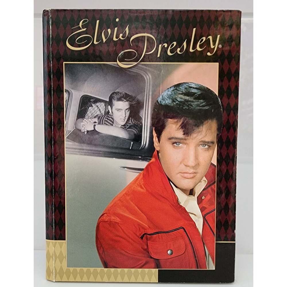 Elvis Presley Address Book Taylor Specialties 5x8 Burgundy 2001 EPE 96 Pages EXC